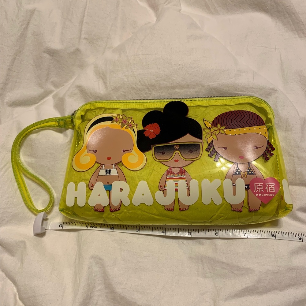 Harajuku Lovers Clutch/Cosmetic Bag/Wristlet